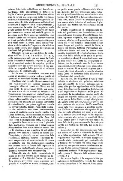 Annali della giurisprudenza italiana raccolta generale delle decisioni delle Corti di cassazione e d'appello in materia civile, criminale, commerciale, di diritto pubblico e amministrativo, e di procedura civile e penale