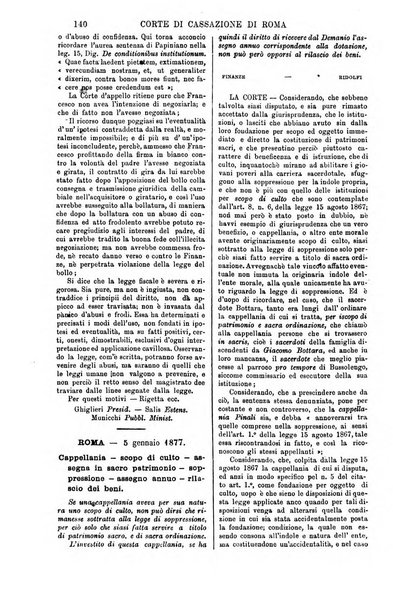 Annali della giurisprudenza italiana raccolta generale delle decisioni delle Corti di cassazione e d'appello in materia civile, criminale, commerciale, di diritto pubblico e amministrativo, e di procedura civile e penale