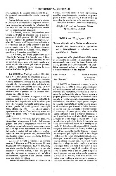 Annali della giurisprudenza italiana raccolta generale delle decisioni delle Corti di cassazione e d'appello in materia civile, criminale, commerciale, di diritto pubblico e amministrativo, e di procedura civile e penale