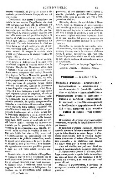 Annali della giurisprudenza italiana raccolta generale delle decisioni delle Corti di cassazione e d'appello in materia civile, criminale, commerciale, di diritto pubblico e amministrativo, e di procedura civile e penale