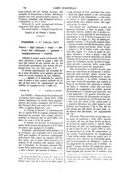 Annali della giurisprudenza italiana raccolta generale delle decisioni delle Corti di cassazione e d'appello in materia civile, criminale, commerciale, di diritto pubblico e amministrativo, e di procedura civile e penale