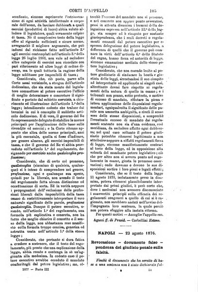 Annali della giurisprudenza italiana raccolta generale delle decisioni delle Corti di cassazione e d'appello in materia civile, criminale, commerciale, di diritto pubblico e amministrativo, e di procedura civile e penale