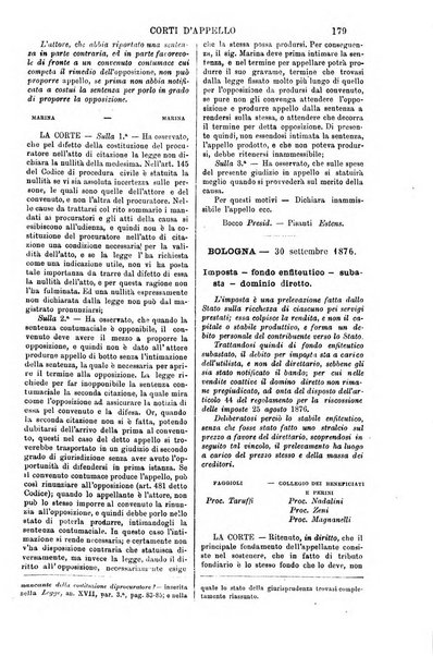 Annali della giurisprudenza italiana raccolta generale delle decisioni delle Corti di cassazione e d'appello in materia civile, criminale, commerciale, di diritto pubblico e amministrativo, e di procedura civile e penale