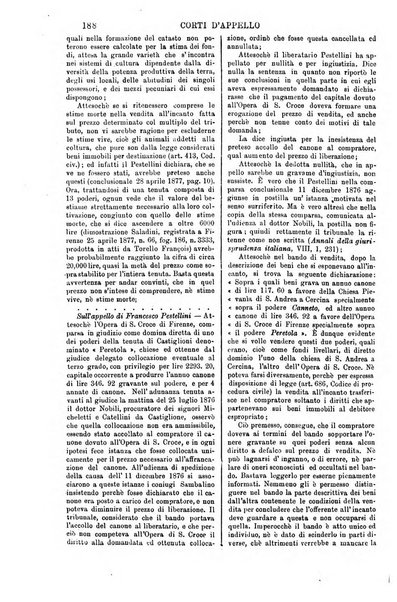 Annali della giurisprudenza italiana raccolta generale delle decisioni delle Corti di cassazione e d'appello in materia civile, criminale, commerciale, di diritto pubblico e amministrativo, e di procedura civile e penale