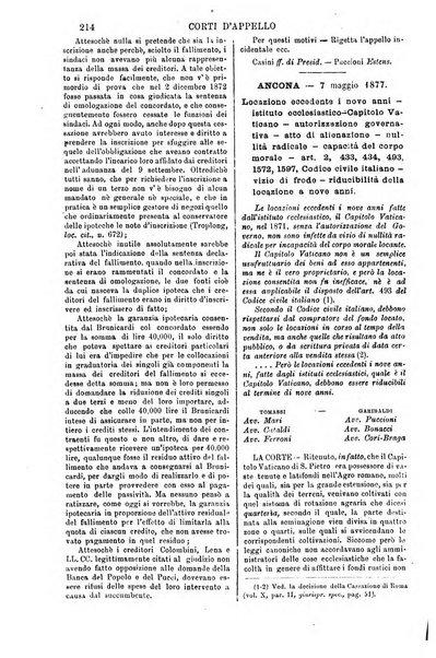 Annali della giurisprudenza italiana raccolta generale delle decisioni delle Corti di cassazione e d'appello in materia civile, criminale, commerciale, di diritto pubblico e amministrativo, e di procedura civile e penale