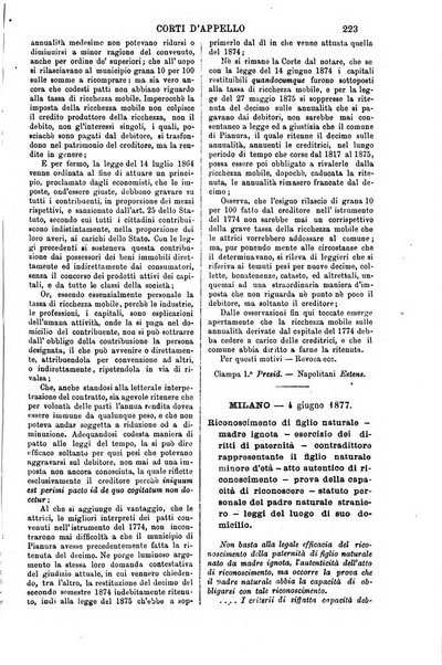 Annali della giurisprudenza italiana raccolta generale delle decisioni delle Corti di cassazione e d'appello in materia civile, criminale, commerciale, di diritto pubblico e amministrativo, e di procedura civile e penale