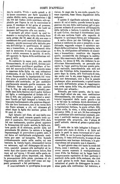 Annali della giurisprudenza italiana raccolta generale delle decisioni delle Corti di cassazione e d'appello in materia civile, criminale, commerciale, di diritto pubblico e amministrativo, e di procedura civile e penale