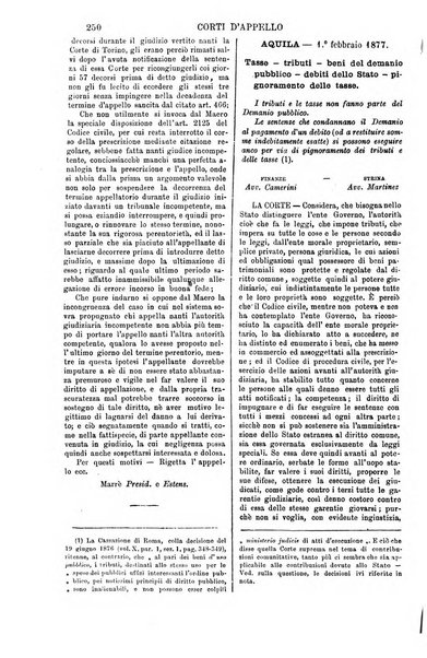 Annali della giurisprudenza italiana raccolta generale delle decisioni delle Corti di cassazione e d'appello in materia civile, criminale, commerciale, di diritto pubblico e amministrativo, e di procedura civile e penale