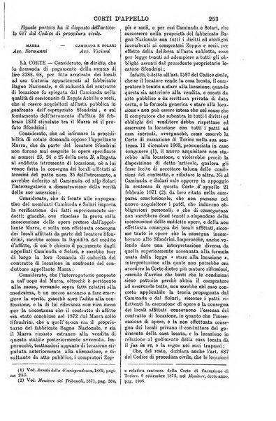 Annali della giurisprudenza italiana raccolta generale delle decisioni delle Corti di cassazione e d'appello in materia civile, criminale, commerciale, di diritto pubblico e amministrativo, e di procedura civile e penale