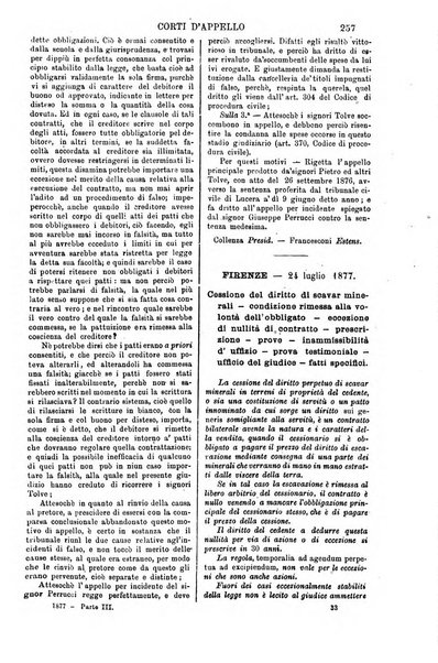 Annali della giurisprudenza italiana raccolta generale delle decisioni delle Corti di cassazione e d'appello in materia civile, criminale, commerciale, di diritto pubblico e amministrativo, e di procedura civile e penale