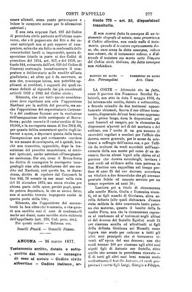 Annali della giurisprudenza italiana raccolta generale delle decisioni delle Corti di cassazione e d'appello in materia civile, criminale, commerciale, di diritto pubblico e amministrativo, e di procedura civile e penale