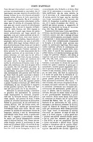 Annali della giurisprudenza italiana raccolta generale delle decisioni delle Corti di cassazione e d'appello in materia civile, criminale, commerciale, di diritto pubblico e amministrativo, e di procedura civile e penale