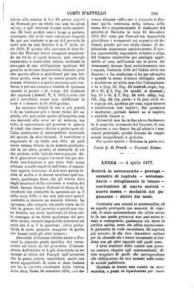 Annali della giurisprudenza italiana raccolta generale delle decisioni delle Corti di cassazione e d'appello in materia civile, criminale, commerciale, di diritto pubblico e amministrativo, e di procedura civile e penale