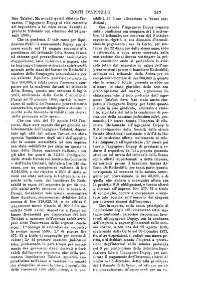 Annali della giurisprudenza italiana raccolta generale delle decisioni delle Corti di cassazione e d'appello in materia civile, criminale, commerciale, di diritto pubblico e amministrativo, e di procedura civile e penale