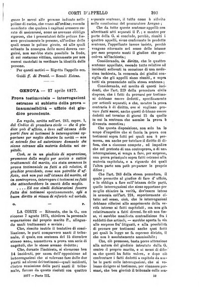 Annali della giurisprudenza italiana raccolta generale delle decisioni delle Corti di cassazione e d'appello in materia civile, criminale, commerciale, di diritto pubblico e amministrativo, e di procedura civile e penale