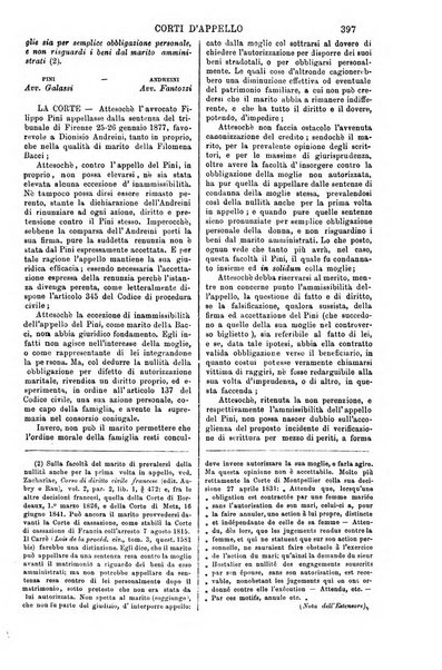 Annali della giurisprudenza italiana raccolta generale delle decisioni delle Corti di cassazione e d'appello in materia civile, criminale, commerciale, di diritto pubblico e amministrativo, e di procedura civile e penale