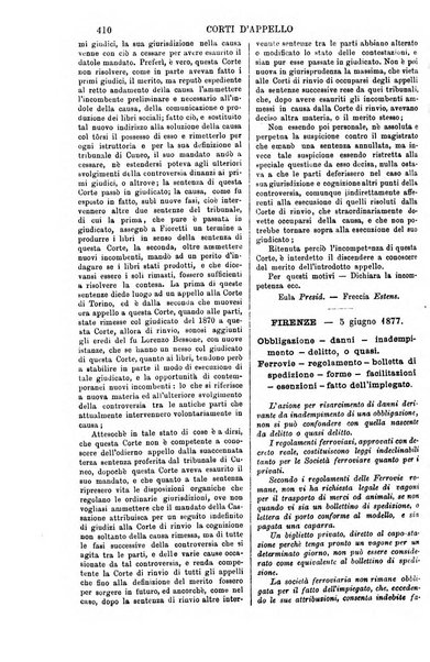 Annali della giurisprudenza italiana raccolta generale delle decisioni delle Corti di cassazione e d'appello in materia civile, criminale, commerciale, di diritto pubblico e amministrativo, e di procedura civile e penale