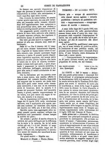 Annali della giurisprudenza italiana raccolta generale delle decisioni delle Corti di cassazione e d'appello in materia civile, criminale, commerciale, di diritto pubblico e amministrativo, e di procedura civile e penale