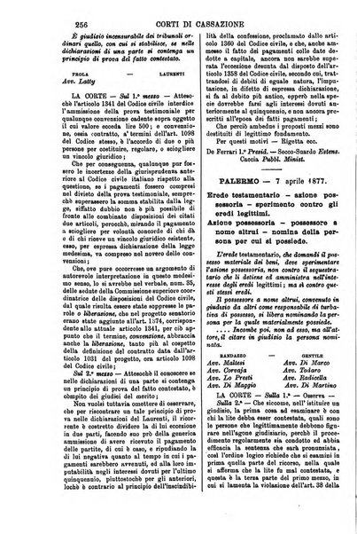 Annali della giurisprudenza italiana raccolta generale delle decisioni delle Corti di cassazione e d'appello in materia civile, criminale, commerciale, di diritto pubblico e amministrativo, e di procedura civile e penale