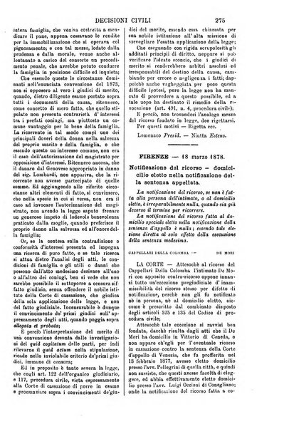 Annali della giurisprudenza italiana raccolta generale delle decisioni delle Corti di cassazione e d'appello in materia civile, criminale, commerciale, di diritto pubblico e amministrativo, e di procedura civile e penale