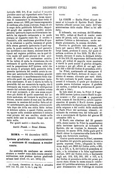 Annali della giurisprudenza italiana raccolta generale delle decisioni delle Corti di cassazione e d'appello in materia civile, criminale, commerciale, di diritto pubblico e amministrativo, e di procedura civile e penale