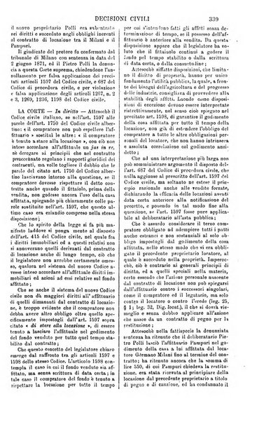 Annali della giurisprudenza italiana raccolta generale delle decisioni delle Corti di cassazione e d'appello in materia civile, criminale, commerciale, di diritto pubblico e amministrativo, e di procedura civile e penale