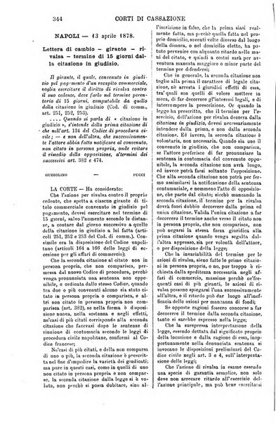 Annali della giurisprudenza italiana raccolta generale delle decisioni delle Corti di cassazione e d'appello in materia civile, criminale, commerciale, di diritto pubblico e amministrativo, e di procedura civile e penale