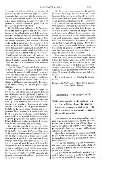 Annali della giurisprudenza italiana raccolta generale delle decisioni delle Corti di cassazione e d'appello in materia civile, criminale, commerciale, di diritto pubblico e amministrativo, e di procedura civile e penale