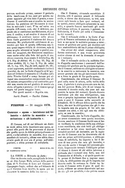 Annali della giurisprudenza italiana raccolta generale delle decisioni delle Corti di cassazione e d'appello in materia civile, criminale, commerciale, di diritto pubblico e amministrativo, e di procedura civile e penale