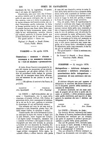 Annali della giurisprudenza italiana raccolta generale delle decisioni delle Corti di cassazione e d'appello in materia civile, criminale, commerciale, di diritto pubblico e amministrativo, e di procedura civile e penale