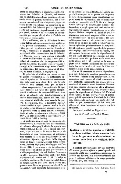 Annali della giurisprudenza italiana raccolta generale delle decisioni delle Corti di cassazione e d'appello in materia civile, criminale, commerciale, di diritto pubblico e amministrativo, e di procedura civile e penale