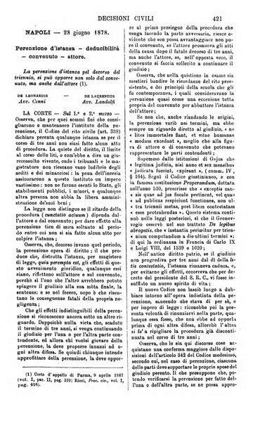 Annali della giurisprudenza italiana raccolta generale delle decisioni delle Corti di cassazione e d'appello in materia civile, criminale, commerciale, di diritto pubblico e amministrativo, e di procedura civile e penale