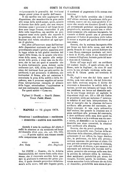 Annali della giurisprudenza italiana raccolta generale delle decisioni delle Corti di cassazione e d'appello in materia civile, criminale, commerciale, di diritto pubblico e amministrativo, e di procedura civile e penale