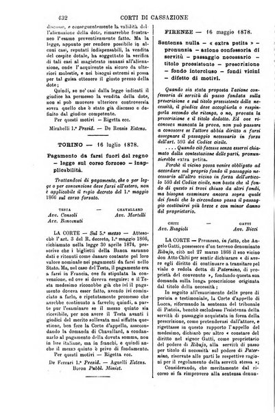 Annali della giurisprudenza italiana raccolta generale delle decisioni delle Corti di cassazione e d'appello in materia civile, criminale, commerciale, di diritto pubblico e amministrativo, e di procedura civile e penale