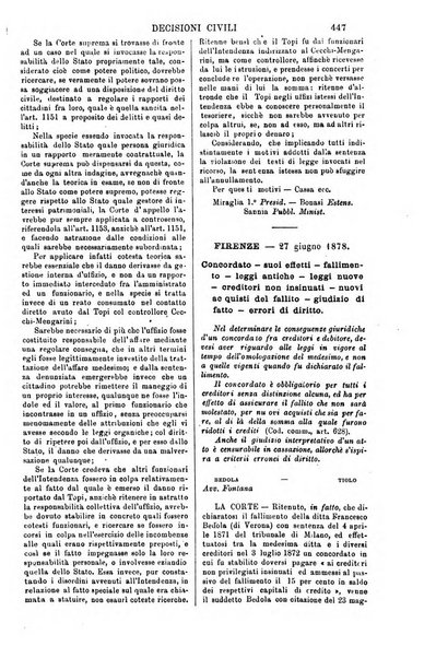 Annali della giurisprudenza italiana raccolta generale delle decisioni delle Corti di cassazione e d'appello in materia civile, criminale, commerciale, di diritto pubblico e amministrativo, e di procedura civile e penale