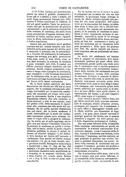 Annali della giurisprudenza italiana raccolta generale delle decisioni delle Corti di cassazione e d'appello in materia civile, criminale, commerciale, di diritto pubblico e amministrativo, e di procedura civile e penale