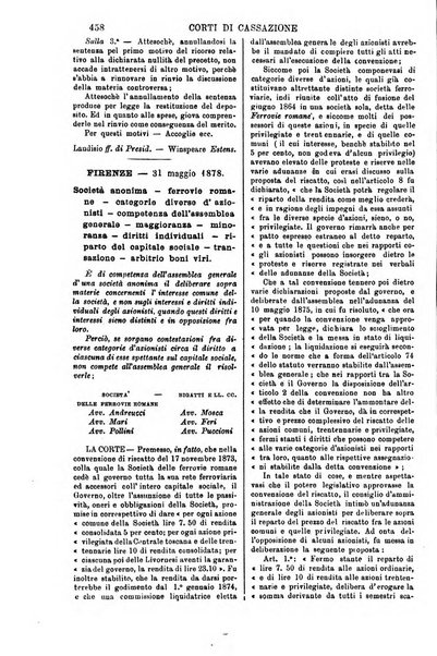 Annali della giurisprudenza italiana raccolta generale delle decisioni delle Corti di cassazione e d'appello in materia civile, criminale, commerciale, di diritto pubblico e amministrativo, e di procedura civile e penale