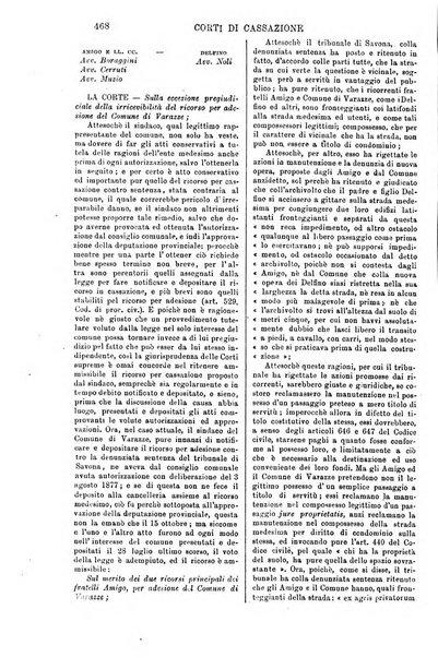 Annali della giurisprudenza italiana raccolta generale delle decisioni delle Corti di cassazione e d'appello in materia civile, criminale, commerciale, di diritto pubblico e amministrativo, e di procedura civile e penale