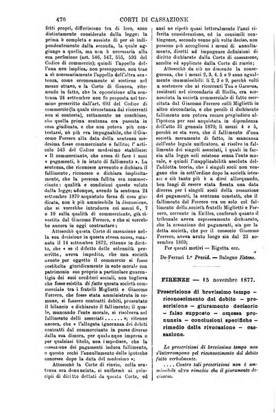 Annali della giurisprudenza italiana raccolta generale delle decisioni delle Corti di cassazione e d'appello in materia civile, criminale, commerciale, di diritto pubblico e amministrativo, e di procedura civile e penale