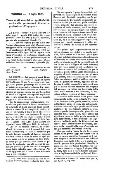 Annali della giurisprudenza italiana raccolta generale delle decisioni delle Corti di cassazione e d'appello in materia civile, criminale, commerciale, di diritto pubblico e amministrativo, e di procedura civile e penale