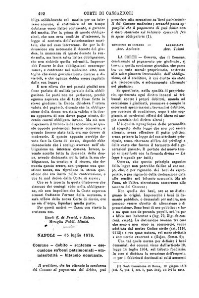 Annali della giurisprudenza italiana raccolta generale delle decisioni delle Corti di cassazione e d'appello in materia civile, criminale, commerciale, di diritto pubblico e amministrativo, e di procedura civile e penale