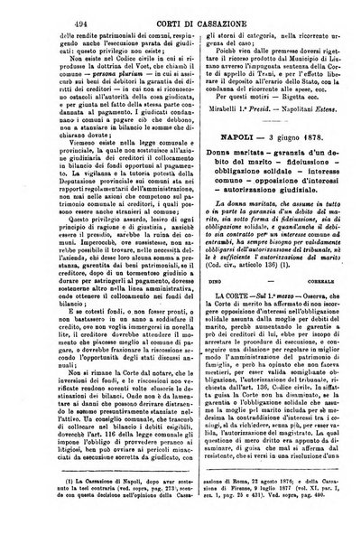 Annali della giurisprudenza italiana raccolta generale delle decisioni delle Corti di cassazione e d'appello in materia civile, criminale, commerciale, di diritto pubblico e amministrativo, e di procedura civile e penale