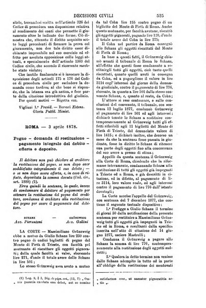 Annali della giurisprudenza italiana raccolta generale delle decisioni delle Corti di cassazione e d'appello in materia civile, criminale, commerciale, di diritto pubblico e amministrativo, e di procedura civile e penale