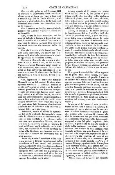 Annali della giurisprudenza italiana raccolta generale delle decisioni delle Corti di cassazione e d'appello in materia civile, criminale, commerciale, di diritto pubblico e amministrativo, e di procedura civile e penale