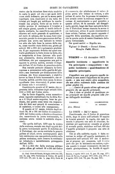 Annali della giurisprudenza italiana raccolta generale delle decisioni delle Corti di cassazione e d'appello in materia civile, criminale, commerciale, di diritto pubblico e amministrativo, e di procedura civile e penale