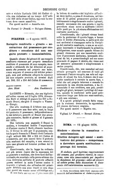 Annali della giurisprudenza italiana raccolta generale delle decisioni delle Corti di cassazione e d'appello in materia civile, criminale, commerciale, di diritto pubblico e amministrativo, e di procedura civile e penale