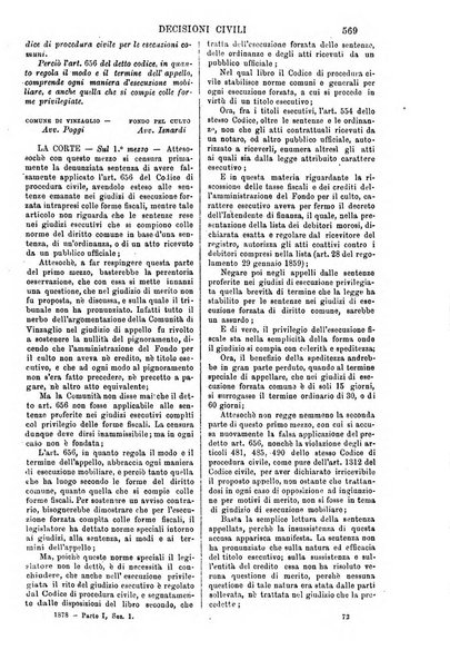 Annali della giurisprudenza italiana raccolta generale delle decisioni delle Corti di cassazione e d'appello in materia civile, criminale, commerciale, di diritto pubblico e amministrativo, e di procedura civile e penale