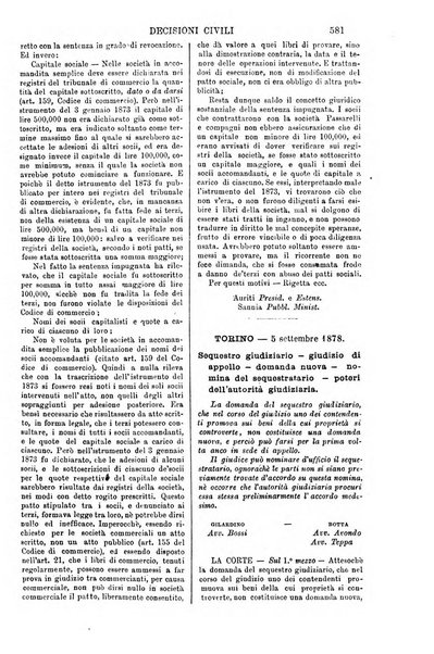 Annali della giurisprudenza italiana raccolta generale delle decisioni delle Corti di cassazione e d'appello in materia civile, criminale, commerciale, di diritto pubblico e amministrativo, e di procedura civile e penale