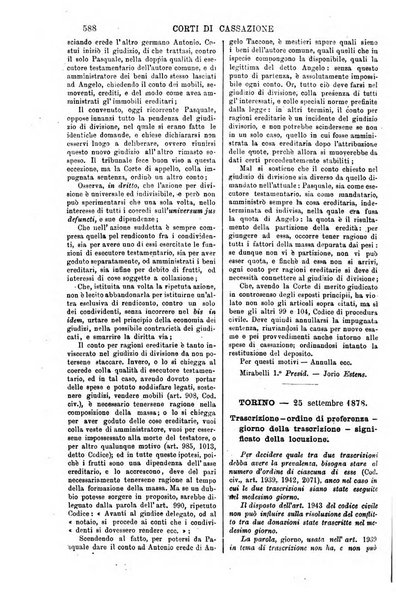 Annali della giurisprudenza italiana raccolta generale delle decisioni delle Corti di cassazione e d'appello in materia civile, criminale, commerciale, di diritto pubblico e amministrativo, e di procedura civile e penale