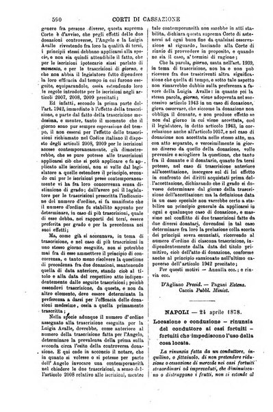 Annali della giurisprudenza italiana raccolta generale delle decisioni delle Corti di cassazione e d'appello in materia civile, criminale, commerciale, di diritto pubblico e amministrativo, e di procedura civile e penale